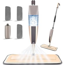 Premini Çok Amaçlı Sprey Mop Seti, 3 Yedek, 600 Ml, Geniş Hazne, Özel Tasarım