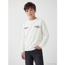 Lc Waikiki Yeni Sezon Baskılı Erkek Çocuk Sweatshirt