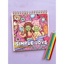 Jaca Mini Serisi Rahatlatıcı Boyama Kitabı (13X13CM)