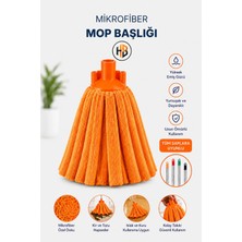 Premini Yüksek Emiş Mikrofiber Mop Başlığı, Süper Su Emilimi ve Uzun Ömürlü Kullanım
