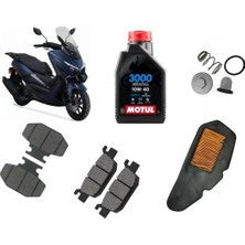Motohane Arora Max-T 150 Motul Yağ Bakım Seti Ön-Arka Balata ve Hava Filtresi