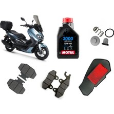 Motohane Rks Grace 202 Motul Yağ Bakım Seti Ön-Arka Balata ve Hava Filtresi