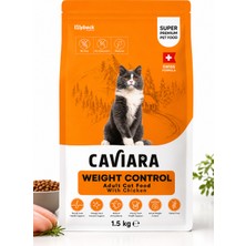 Caviara Weight Control Tavuklu Yetişkin Kedi Maması 1,5 kg