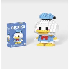 C&On Design Bricks Mavi Ördek Figürü - Dekoratif Yapı Oyuncağı - Koleksiyonluk Mini Figür