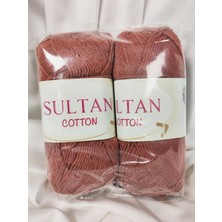 Sultan Cotton Kiremit El Örgü Ipi 100GR. - 175MT. (2 Adet) - (Amigurumi Ipi) Renk: 024