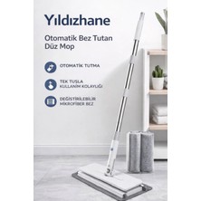 Premini Otomatik Akıllı Mop Xxl 32 cm Kıskaçlı ve Yedek Bezli Set