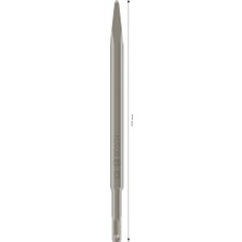 1x Pro Sds Plus-4c Sivri Keski (Beton, Tuğla, Ø Mm, Professional Aksesuar Kırıcı Delici, Kırıcılar)