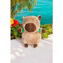 Empressco Capybara Peluş Oyuncak Cappy,capy 33 cm Orta Boy 1 Adet