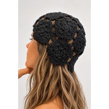 Tuysa Jewelry Motifli Siyah Saç Filesi - Bandana – Yazlık Bohem Tarz