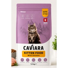Caviara Kitten Tavuklu Yavru Kedi Maması 1,5 kg