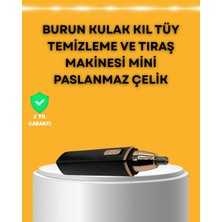 EstoreBox USB Şarjlı Sessiz Burun ve Kulak Kılı Temizleme Cihazı
