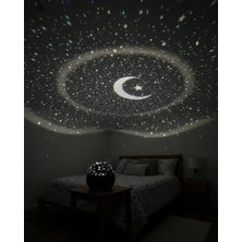 EstoreBox Fişli Yıldız Projektör Gece Lambası Müzikli