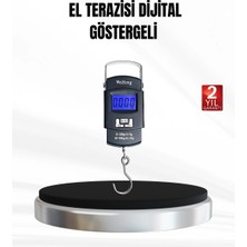 EstoreBox Dijital El Terazisi – Hassas Bavul Tartısı, Gülen Yüz Tasarımlı