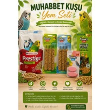 Beak's Muhabbet Kuşu Premium Yem ve Ödül Seti