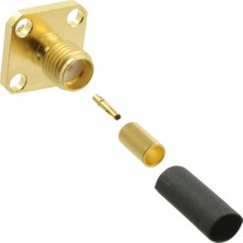 Amphenol Rf 132121 Sma Dişi Panel Tipi Rf Koaksiyel Konnektör