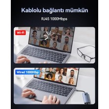 Grains Global 11 Portlu 4K 30Hz HDMI Gigabit Ethernet Sd Tf Kart Okuyuculu 3.5mm USB Hub Çoklayıcı