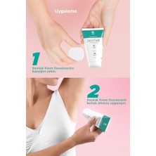 Deotak Mentol Ferahlığı 7 Güne Kadar Etkili Krem Deodorant 35 ml