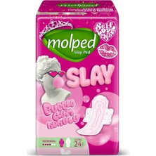 Molped Slay Süper Eko Normal Ped 24 Adet