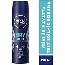 Grains Global Dry Fresh Erkek Sprey Deodorant, 150 ml