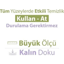 Grains Global Doğadan Pratik Temizlik Yüzey Havlusu Lavanta 100 Yaprak