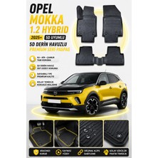 PINUKS Opel  Mokka 1.2 Hybrıd 2025+ Oto Paspas 5d Derin Havuzlu Araca Tam Uyumlu Premium Seri