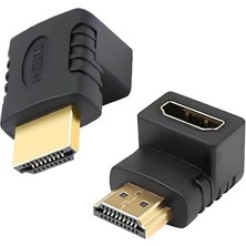 90 Derece HDMI To HDMI Dönüştürücü