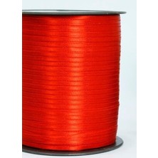 As Kurdele Saten 1 cm 250 mt Kırmızı