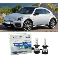Photon Vw Beetle Uzun+Kısa Far Ampulü H4 Access Yeni Seri Beyaz 2012-2019