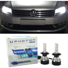 Photon Vw Passat B7 LED Xenon Kısa Far Ampulü H7 Access Yeni Seri Beyaz