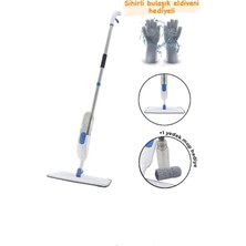 Premini Pratik Temizlik Seti: Sprey Mop, 2 Bez ve Silikon Eldiveni