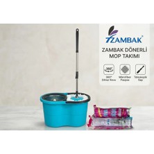 Premini Pratik ve Hafif Dönerli Mop Seti ile Temizlik Keyfi