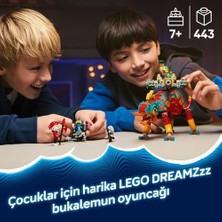 Grains Global Mateo’nun Ateş Bukalemunu 71492-7 Yaş Üzeri Kız ve Erkek Çocuklar Için Mateo ve Zero Minifigürleri Ve, Z-Blob ve Sibercik Figürleri Içeren Yaratıcı Oyuncak Yapım Seti (443 Parça)