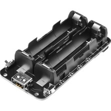 Voltaj 18650 Lityum Pil Yuvası V8 Mikro USB Şarj Modülü