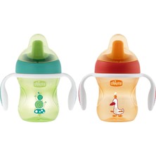 Chicco Yarı Yumuşak Uçlu Alıştırma Bardağı 6 Ay+ Unisex