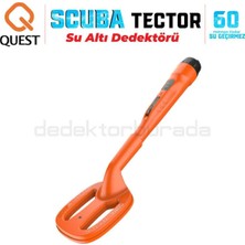 Quest Dedektör Scuba Tector Su Altı Dedektörü  - Turuncu