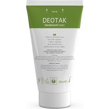 Deotak Plus Ekstra Koruma 7 Güne Kadar Etkili Krem Deodorant 35 ml