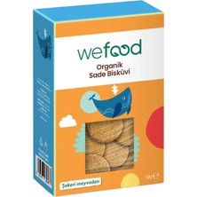 Wefood Organik Kids Sade Bisküvi 50 gr