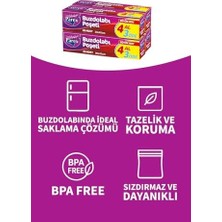 Buzdolabi Poşeti Büyük Boy 4 Al 3 Öde