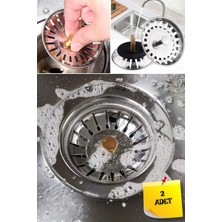 Toyfest Metal Lavabo Süzgeci Tıpası - 2 Adet