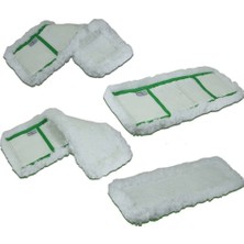 Premini Mikro Nemli Mop 3'lü Paket, 60CM Zincir Dikişli, Temizlik Seti