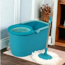 Premini Pratik ve Hijyenik Mikrofiber Başlıklı Temizlik Mop Seti