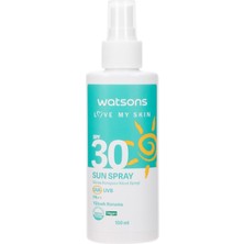 Watsons Vücut Güneş Koruyucu Sprey Spf 30 150 ml (4'li Paket)