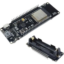 Voltaj 18650 Lityum Bataryalı ESP-32S Wifi Geliştirme Kartı