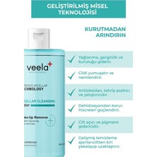 Grains Global Veela Nemlendirici Etkili Yüz ve Makyaj Temizleme Suyu – Micellar Cleansing Water, Gelişmiş Misel Teknolojisi ile Nazik Temizlik
