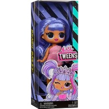 Grains Global Surprise Tweens Bailey Bebek, Pembe Kıyafet, Lila Saç, Plastik, 16.5 cm