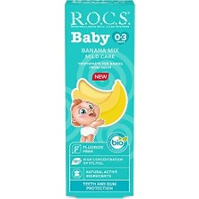 Grains Global Baby 0-3 Yaş Muz Püresi Tadında Bebek Diş Macunu 45G