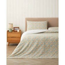 English Home Meadows Light  Kolay Ütülenir Tek Kişilik Nevresim Seti 160X220 cm Sarı-Yeşil