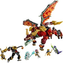 Toyfest LEGO Nınjago Wyldfyre'ın Dönüşen Ejderha Robotu 71868
