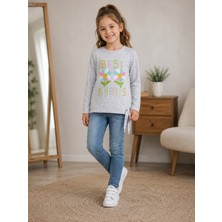 Elvince Butik 3`lü Kız Çocuk Mevsimlik Sweatshirt