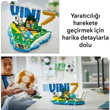 Editions Vini Jr. – Unutulmaz Futbol Anları 43027-10 Yaş ve Üzeri Çocuklar Için Minifigür ve Koleksiyonluk Levha Içeren Yaratıcı Oyuncak Yapım Seti, Çocuklar Için Hediye Fikri (510 Parça)